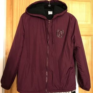 VS Pink Sherpa Lined Anorak